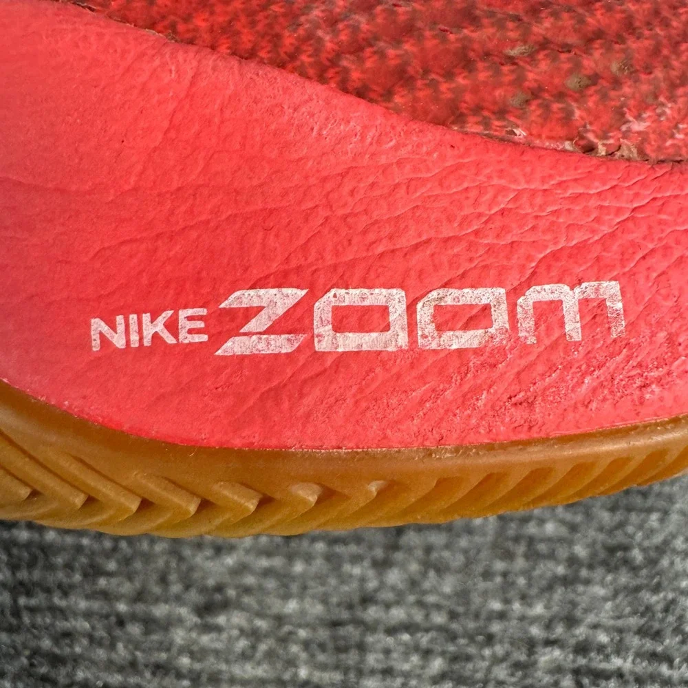 Nike Zoom Rev 2017 University Red Gum Basketball Shoes 906874-600 Mens 11